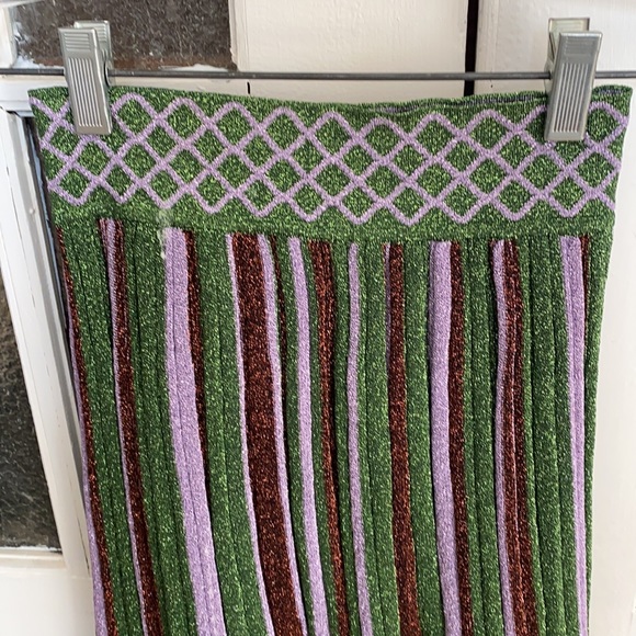 Missoni metallic skirt (orange label) - Picture 2 of 5